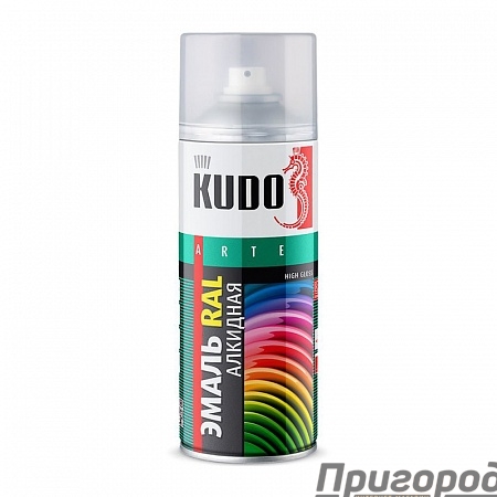 Краска аэрозоль 8017, KUDO,шок.- корич. 520 мл