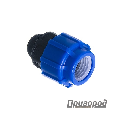 Муфта ПНД 40х1-1/4 наруж резьба