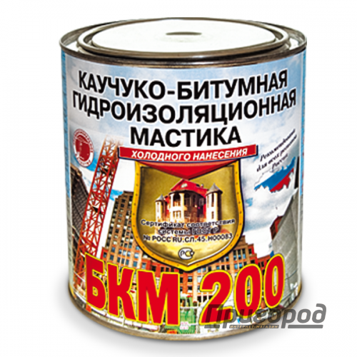 Мастика "БКМ-200" 2л                                                                                