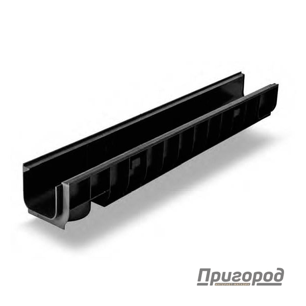 Лоток водоотводный ЛВ 1000х145х100 пластиковый